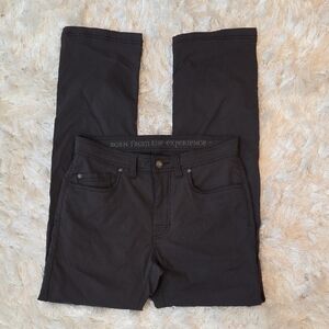 Prana Men's Dark Gray Slim Fit 5 Pocket Pants